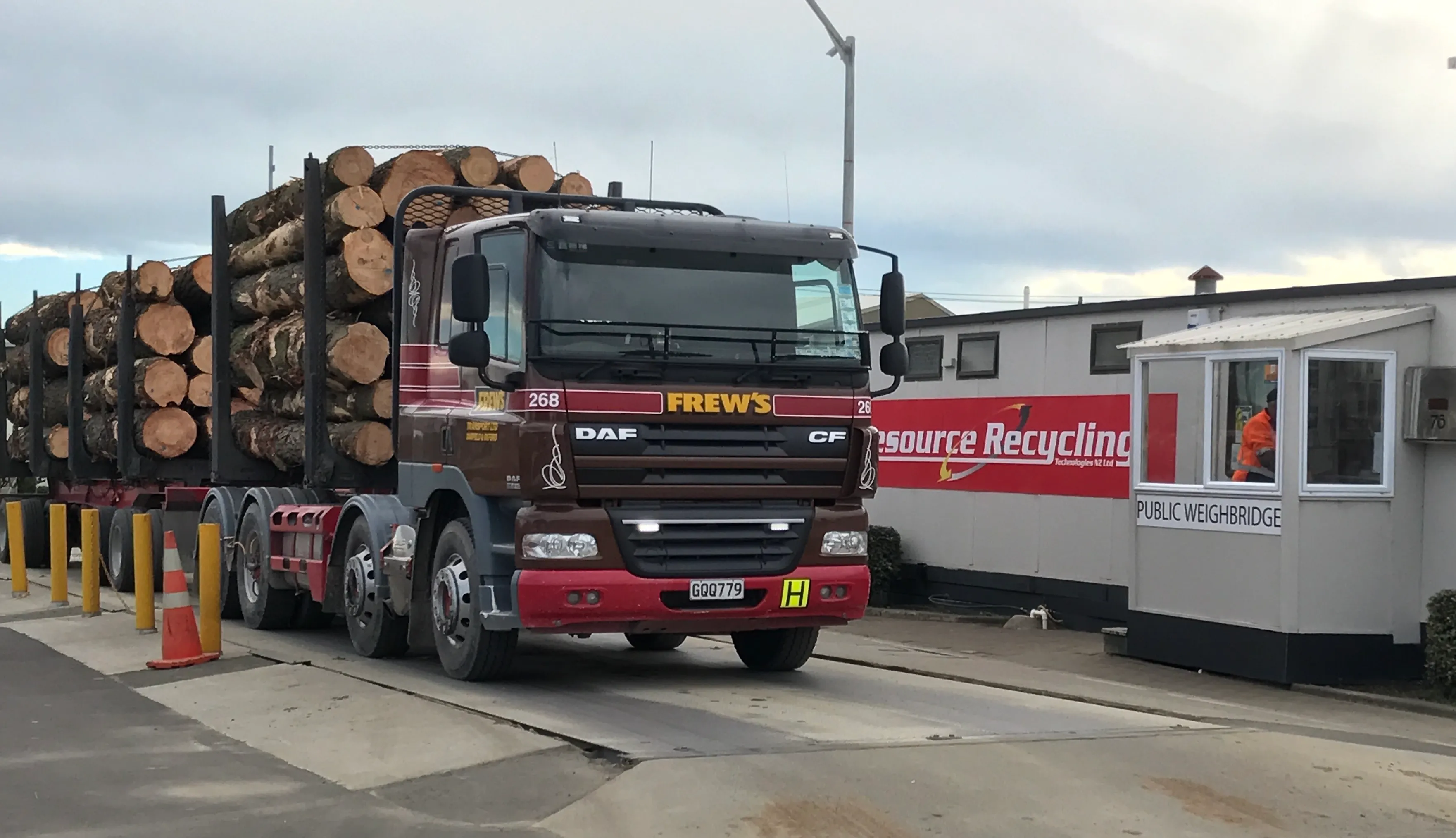The 30 metre public weighbridge on Chapmans Road, Woolston, Christchurch