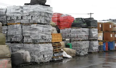 All types of metals recycled at the Christchurch yard